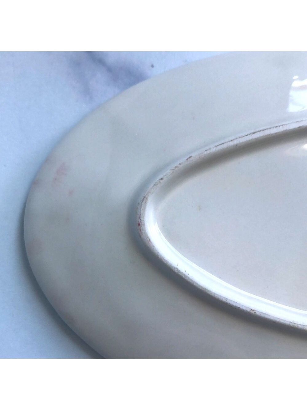 Fitz and Floyd Town Country Bless This House Ceramic Oval Plate - Picture 8 of 8